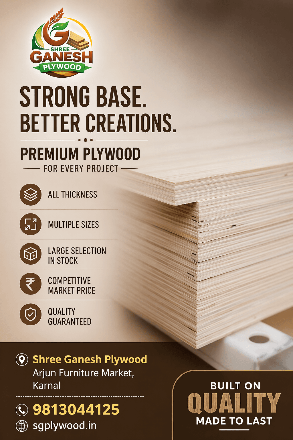 Premium Plywood Distribution Haryana - Wholesale Timber Supply